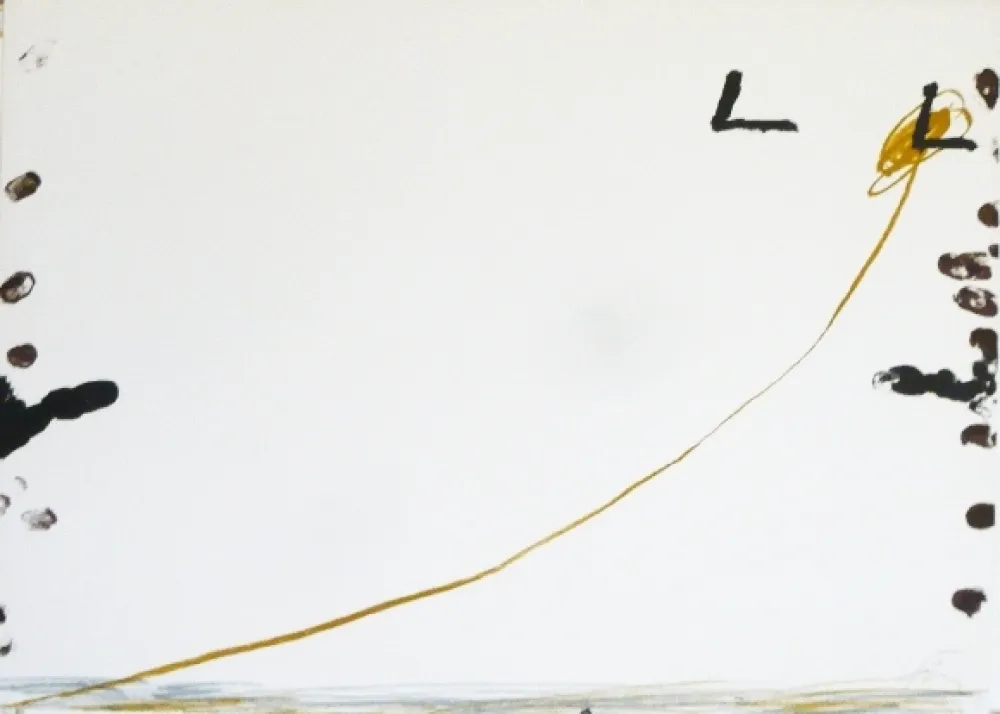 Litografía Tàpies - Dib 1