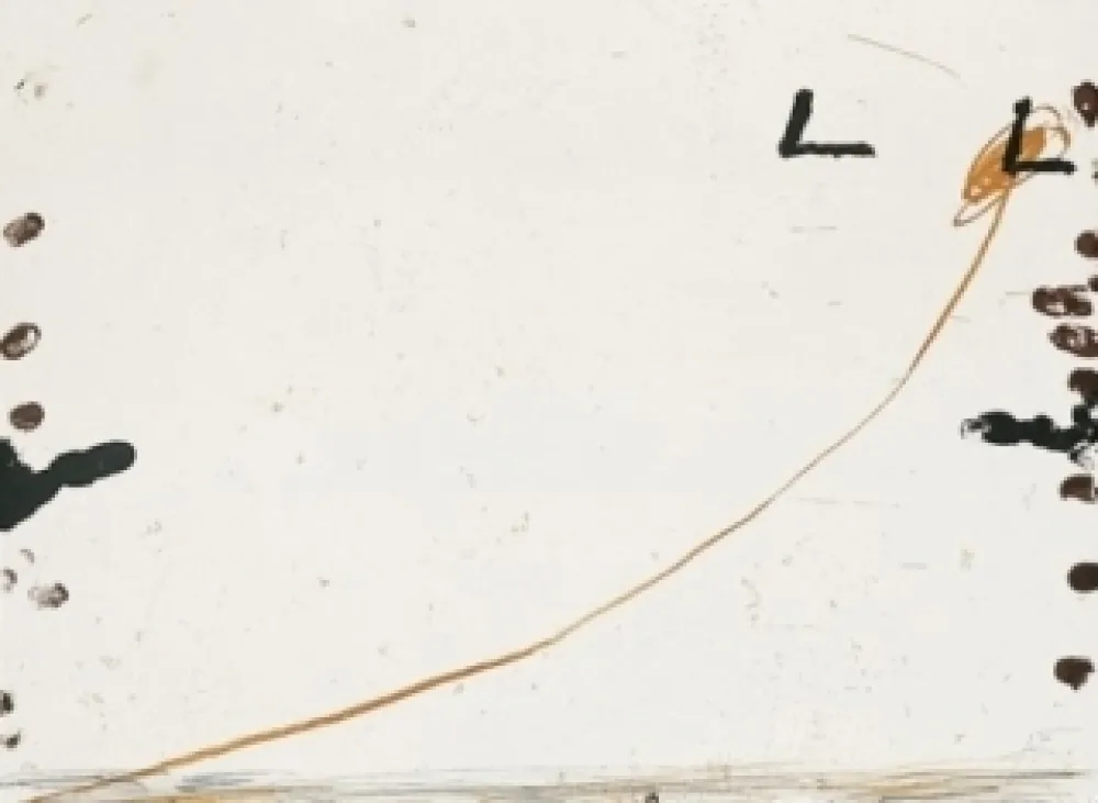 Litografía Tàpies - Dib-1