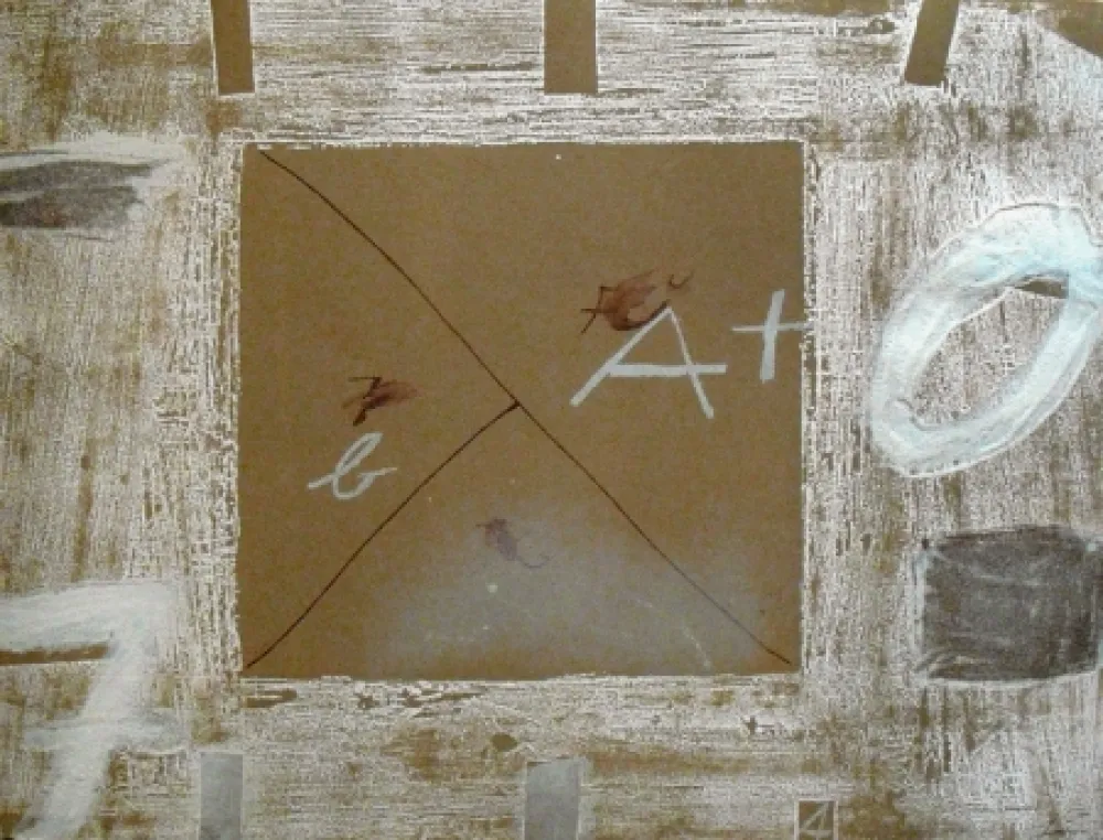 Grabado Tàpies - Dossier