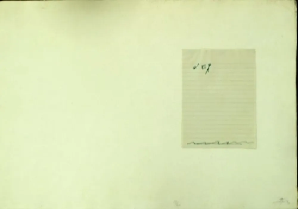 Litografía Tàpies - EL PA A LA BARCA