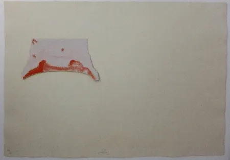 Litografía Tàpies - El Pa a la Barca 2