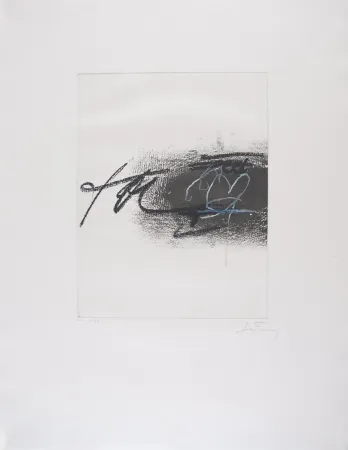 Aguafuerte Tàpies - EQUATION II