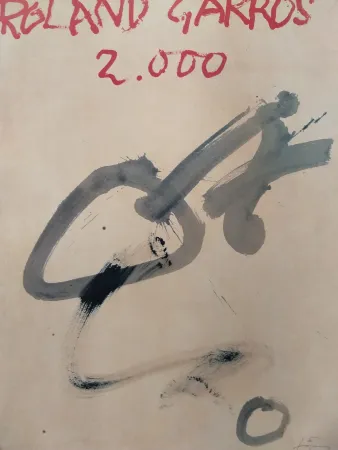Litografía Tàpies - Garros
