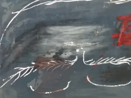 Litografía Tàpies - Hommage a Picasso