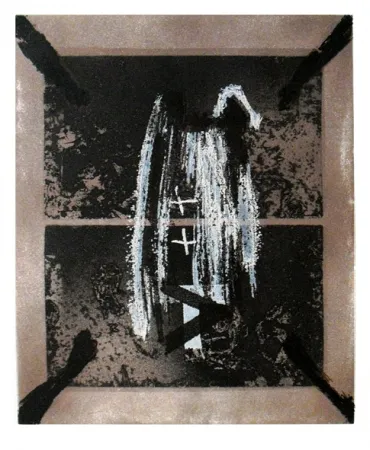 Grabado Tàpies - La pierre