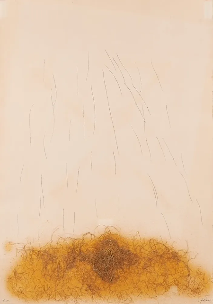 Aguafuerte Tàpies - LE CRIN