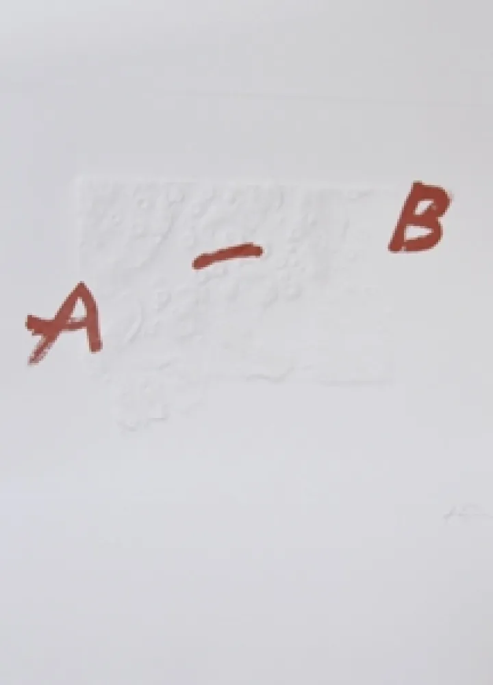 Grabado Tàpies - Le plus beau cadeau