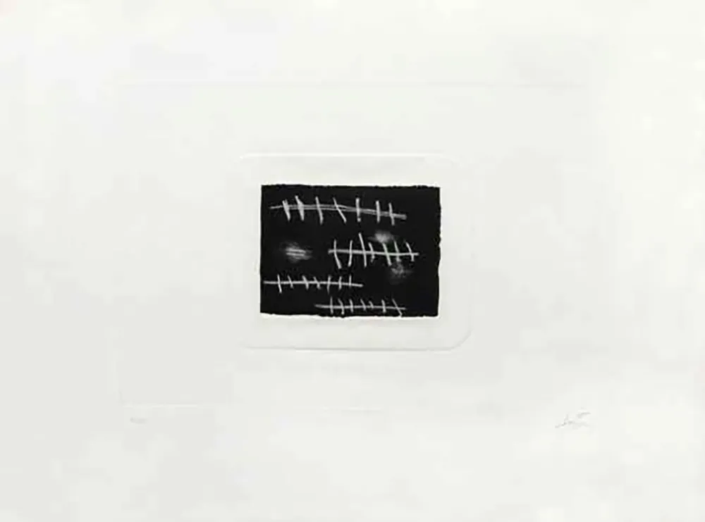 Grabado Tàpies - Le Tableau