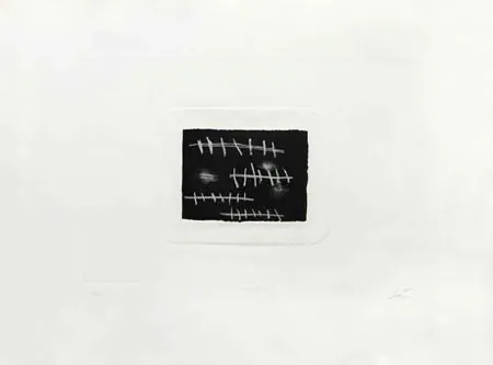 Grabado Tàpies - Le Tableau