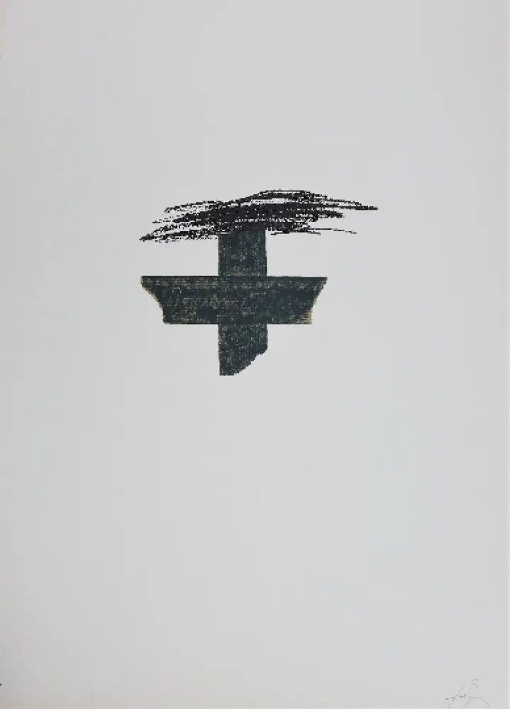 Litografía Tàpies - LLambrec 1