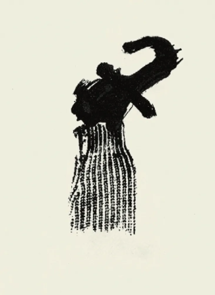 Litografía Tàpies - Llambrec 10