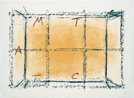 Litografía Tàpies - Llambrec 18