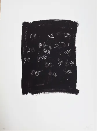 Litografía Tàpies - LLambrec 3