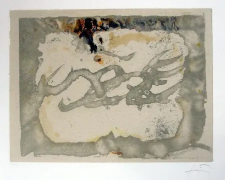 Aguafuerte Y Aguatinta Tàpies - Muntanyes