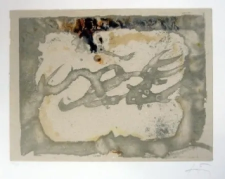 Aguafuerte Y Aguatinta Tàpies - Muntanyes