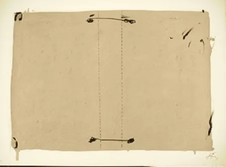 Litografía Tàpies - NOCTURNO MATINAL