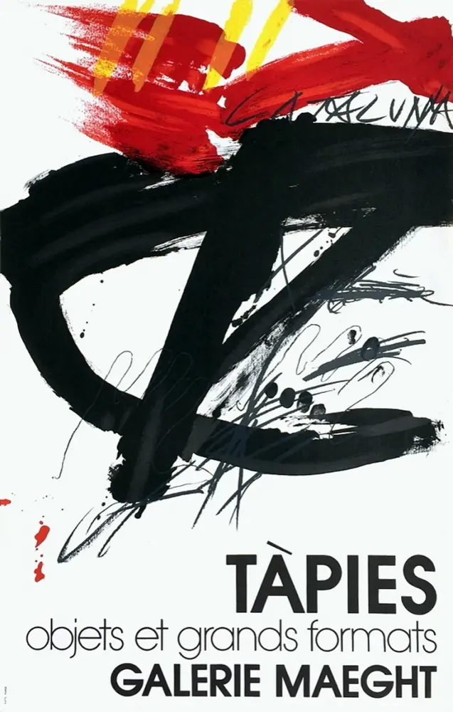Litografía Tàpies - 