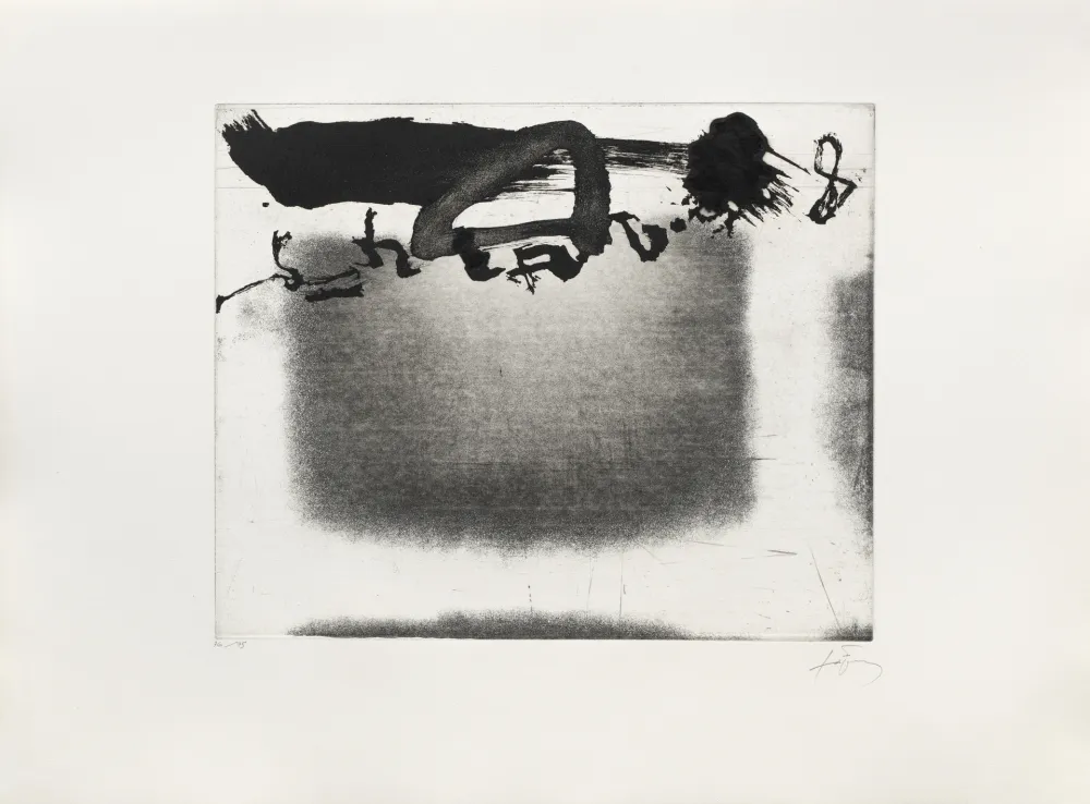 Grabado Tàpies - Panier