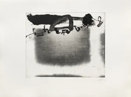 Grabado Tàpies - Panier