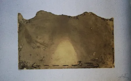 Aguafuerte Y Aguatinta Tàpies - Petrificada petrificante