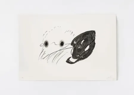 Litografía Tàpies - Regard 