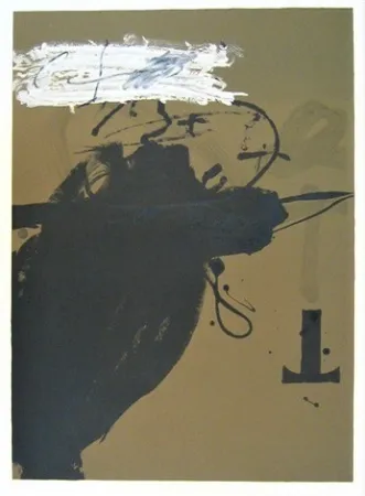 Litografía Tàpies - Senanque 2