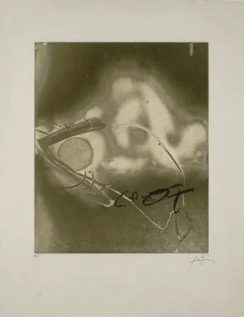 Grabado Tàpies - '' Sextina '' 