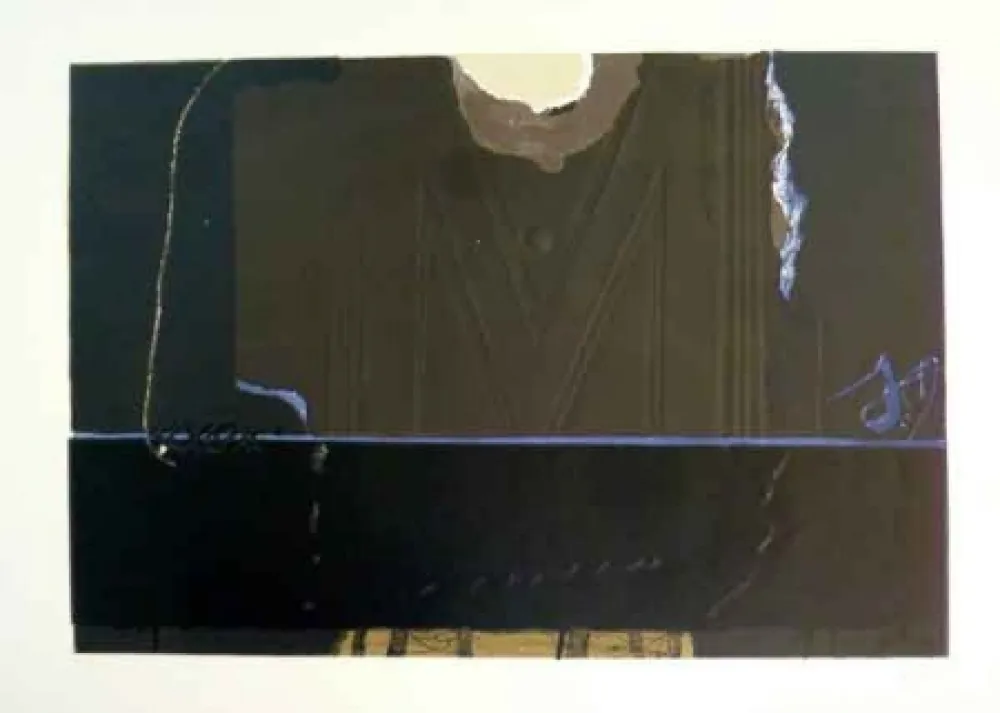 Litografía Tàpies - S/T