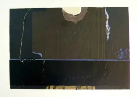 Litografía Tàpies - S/T