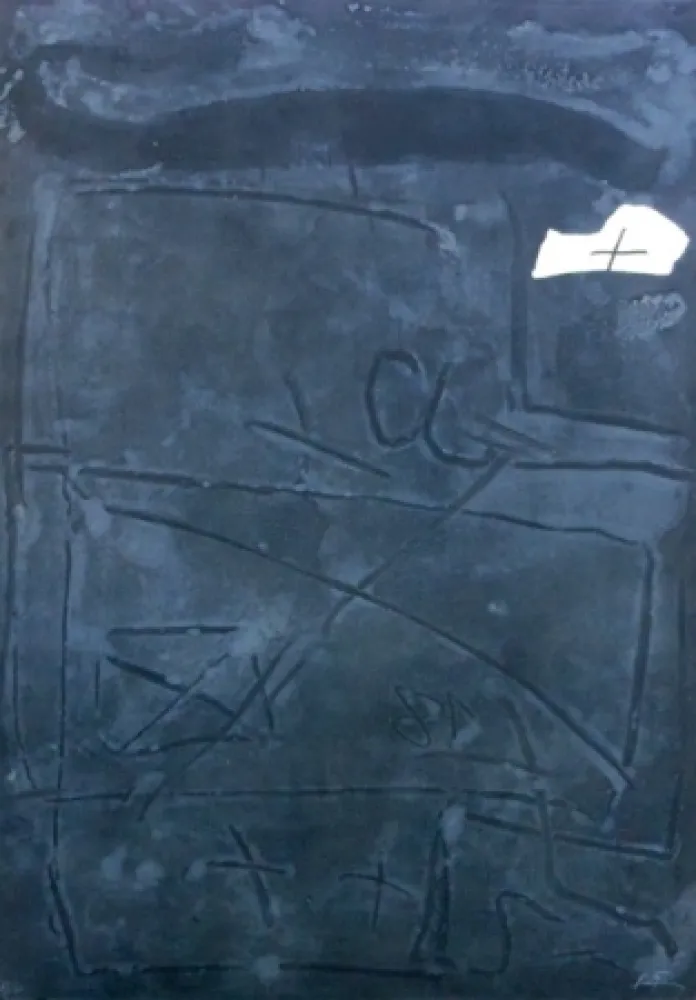 Aguafuerte Tàpies - S/T