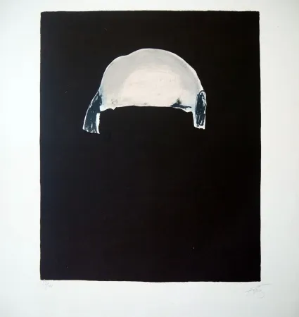 Litografía Tàpies - S/T