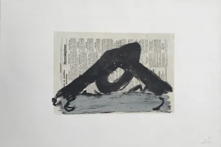 Litografía Tàpies - Suite 63 x 90