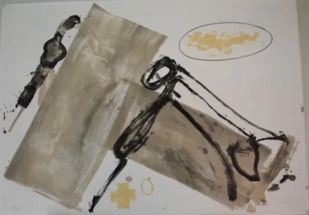 Litografía Tàpies - Suite 63 x 90