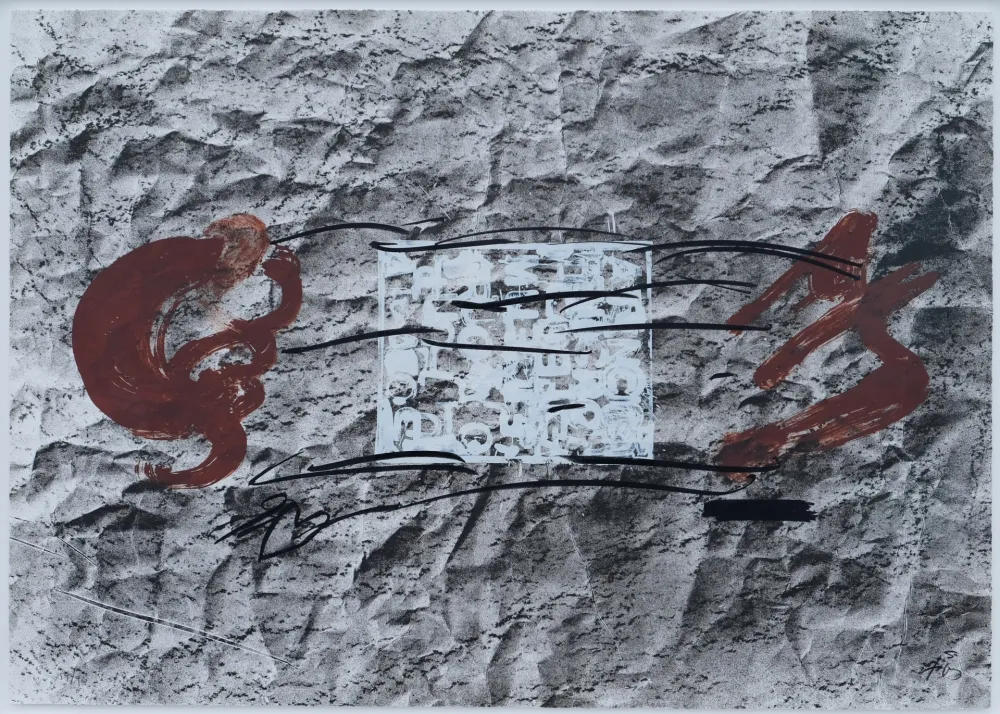Litografía Tàpies - Suite 63 x 90 (No 10)
