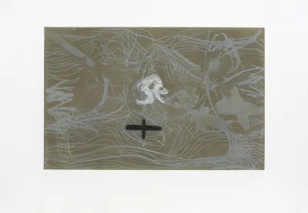 Grabado Tàpies - Terrain vague