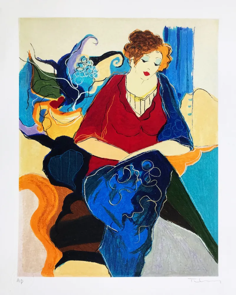 Serigrafía Tarkay - GRACE III