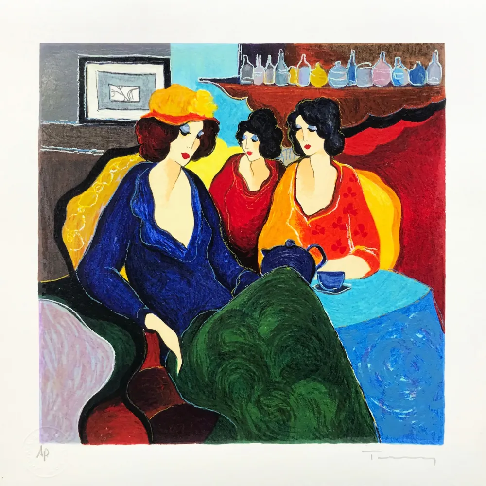 Serigrafía Tarkay - MEMORY II