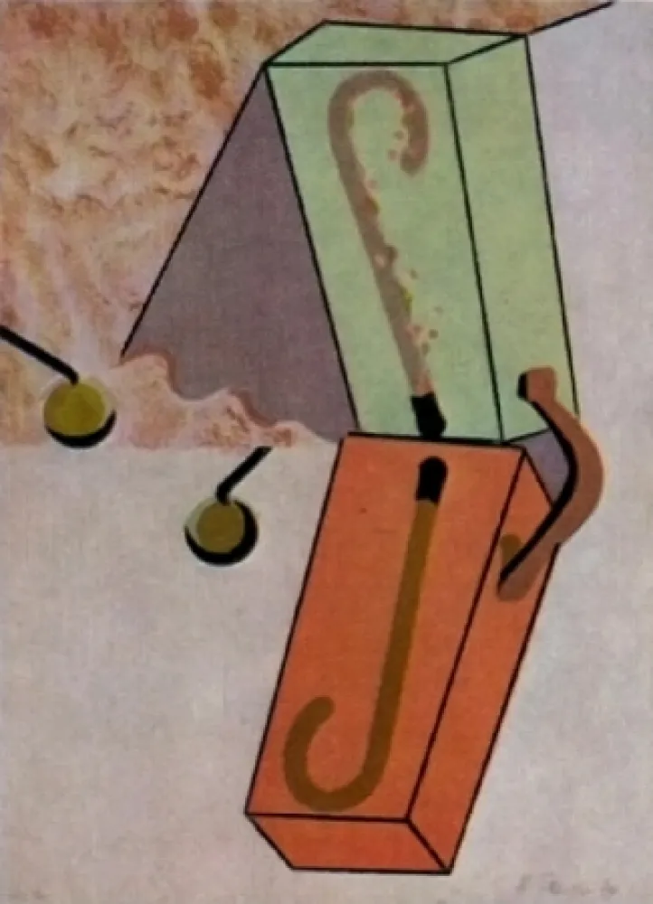 Litografía Telemaque - Lame de fond