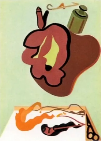 Litografía Telemaque - Le cercle