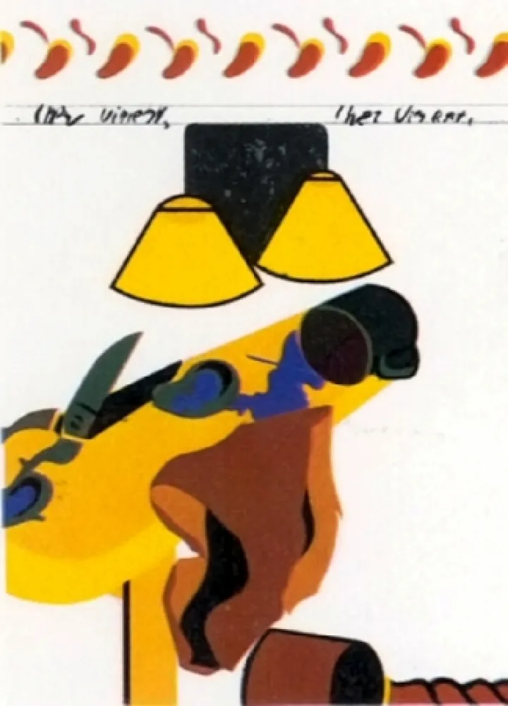 Litografía Telemaque - L'oreille de Van Gogh