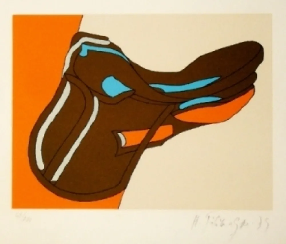 Litografía Telemaque - Non connu