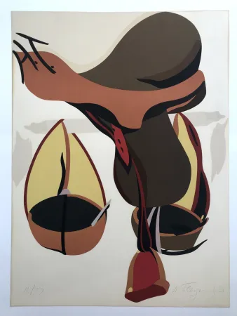 Litografía Telemaque - Pour Joan Prats 