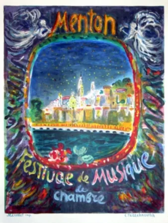 Litografía Terechkovich - FESTIVAL MENTON