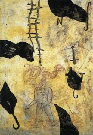 Aguafuerte Y Aguatinta Texier - La figure de l'échelle