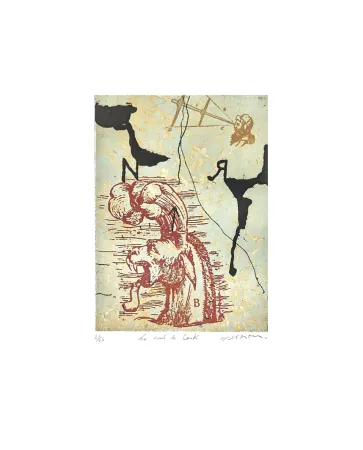 Grabado Texier - La route de Cook