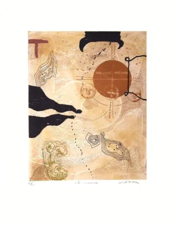 Grabado Texier - L'île inconnue