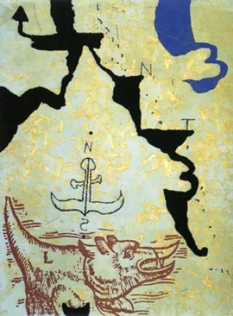 Aguafuerte Y Aguatinta Texier - Nord contre Sud