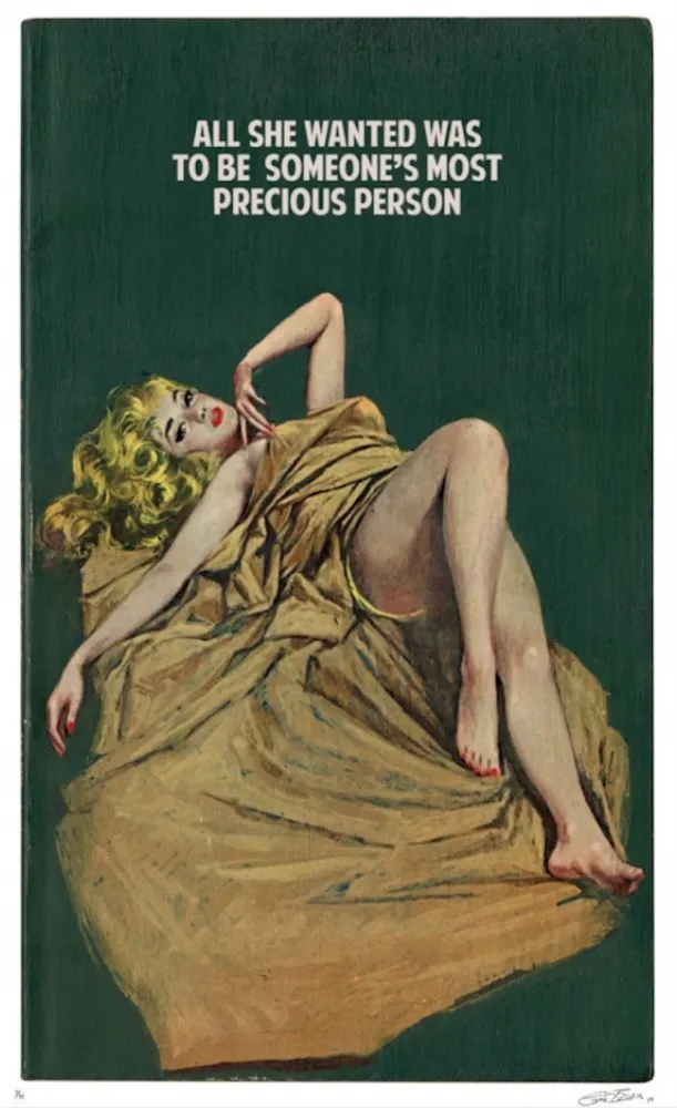 Serigrafía The Connor Brothers - All She Wanted Was To Be Someone's Most Precious Person