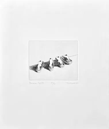 Grabado Thiebaud - Banana Splits