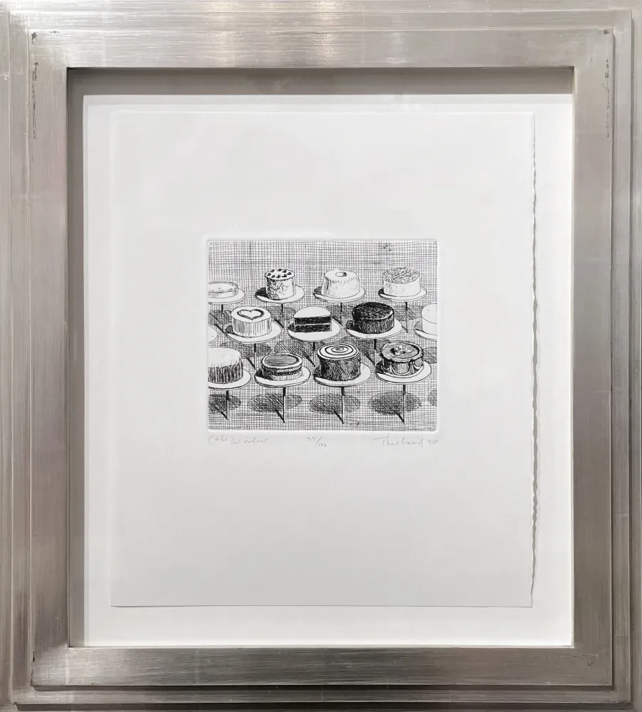 Grabado Thiebaud - Cake Window